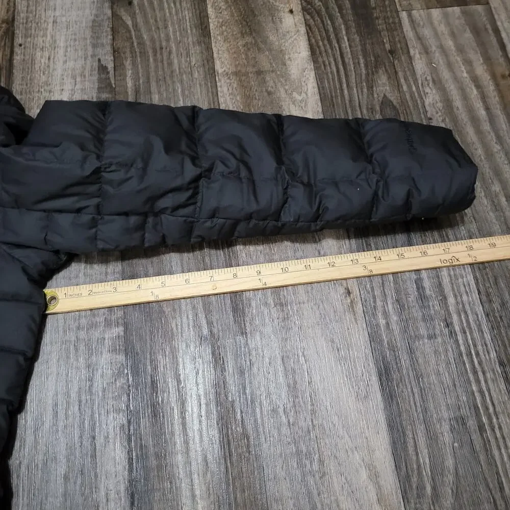 Patagonia Jacket Womens Large Black Tres Parka Duck Down Puffer - Picture 9 of 16